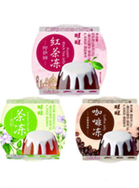 旺旺阿萨姆红茶冻茉莉茶冻咖啡冻