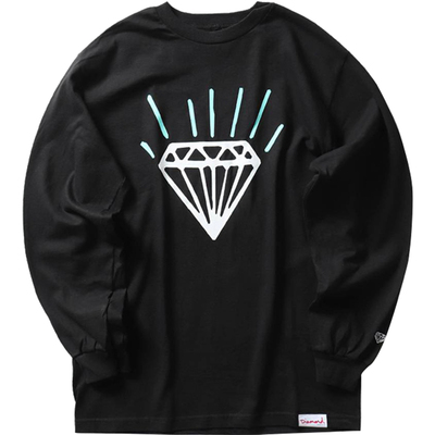 DIAMOND SUPPLY CO.GEM HOL18 LS TEE 纯棉长袖TEE 美国进口现货