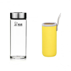 希诺玻璃杯加厚茶杯小容量耐热便携秀气随手水杯子高硼硅精致防爆