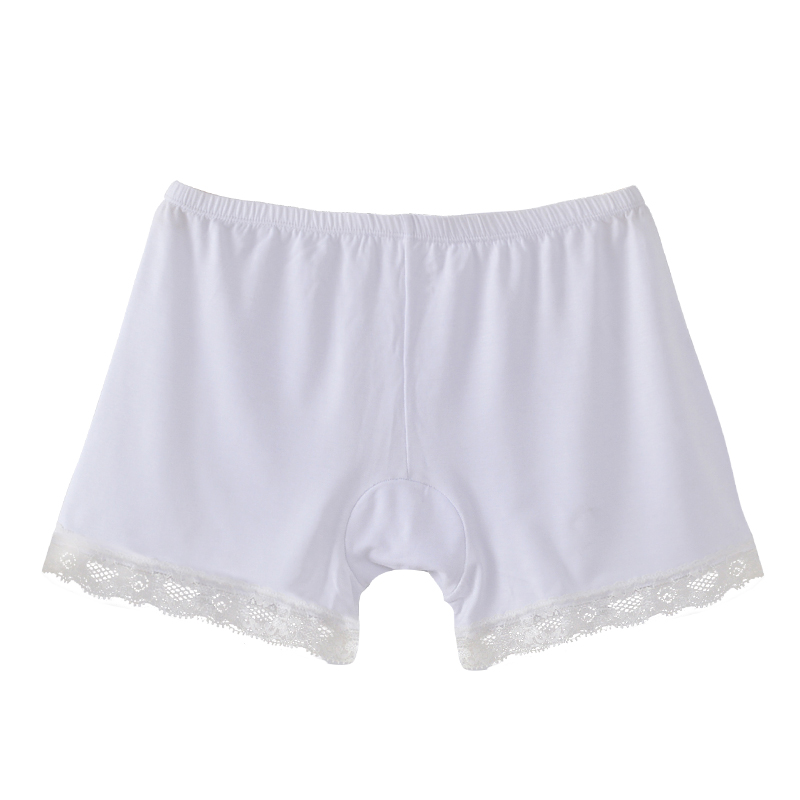女童生理期安全裤 小女孩保险裤内裤中大童防走光裤儿童白色黑色