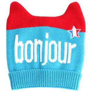 图涂丫婴儿帽子秋冬6-12个月宝宝加绒毛线帽围巾2件套1-4岁男女童