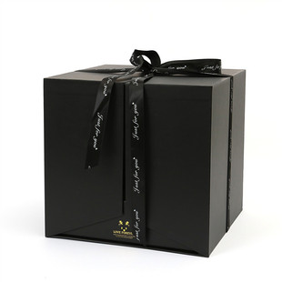 鲜花蛋糕盒双层抖音生日礼物盒鲜花礼盒包装网红蛋糕盒子惊喜盒子