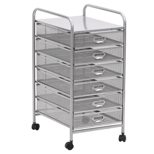 金属文件框桌下文件架文件架子移动资料架收纳车a4带抽屉推车办公资料收纳柜置物架a4文件柜多层文件收纳架