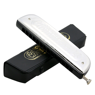 德国HOHNER和来14孔257半音阶口琴12孔255成人初学入门新手练习