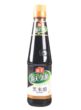 正品海天黑米醋瓶装煲炒菜猪脚姜
