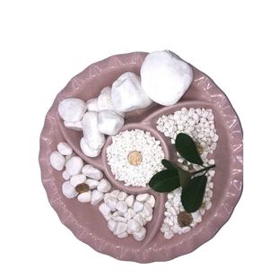 白石子园林铺面造景鹅卵石天然小石头多肉铺面石垃圾桶灭烟沙