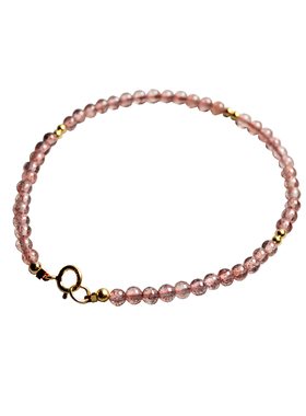 ciel原创手工天然手链女极细项链