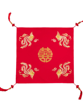 传统中式婚礼配饰新款红盖头
