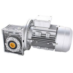 铝壳NMRV蜗轮蜗杆减速器减速箱涡轮减速机带电机三相立式380V小型