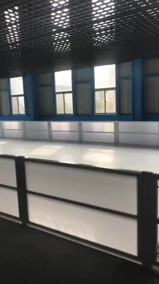 Plastic Skating Sheet Portable Hockey Training Board Synthetic Ice Rink
