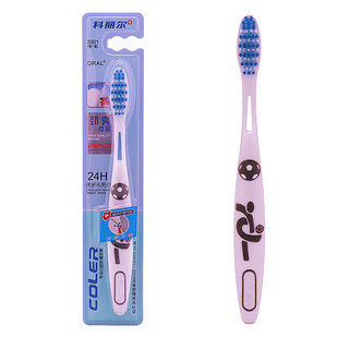 科丽尔301成人硬毛大刷头男士去烟渍美白牙刷302女士软毛情侣牙刷