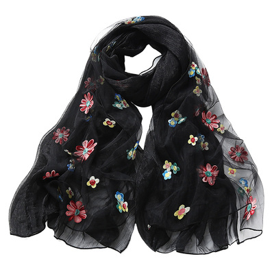 春秋刺绣沙漠旅行云南海滩大披肩