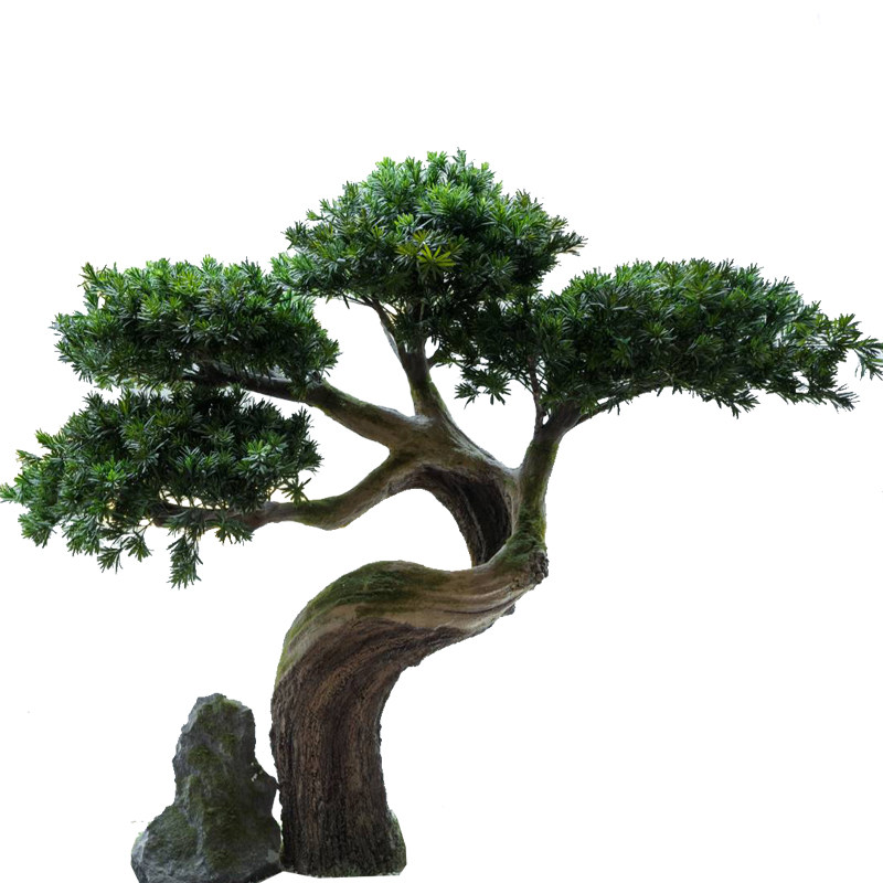 仿真树摆件迎客松南园仿真树落地