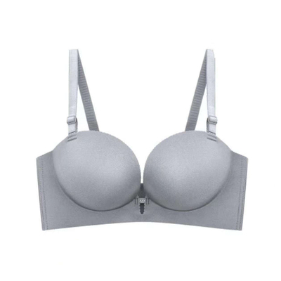 一片式无痕加厚聚拢文胸上托内衣