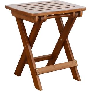 折叠实木小凳子客厅创意小板凳家用成人穿鞋凳沙发换鞋凳布艺矮凳