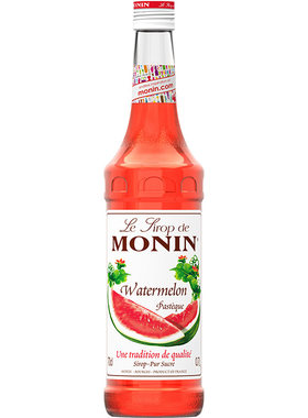 莫林MONIN西瓜风味糖浆玻璃瓶装