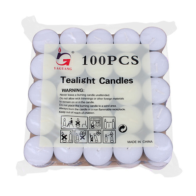 无烟无味婚庆茶蜡保温蜡烛