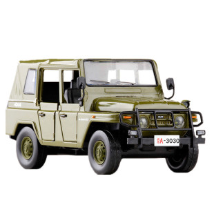 合金1:28北京吉普车2020金属BJ2020越野车军事仿真汽车模型摆件