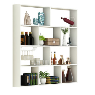 定做现代壁挂式酒柜餐厅饭店墙上悬挂式红酒架置物架创意多层书架