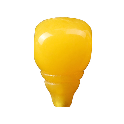 鸡油黄蜜蜡水滴手串大金刚佛头