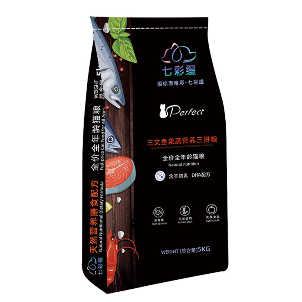 猫粮10斤5kg主粮增肥发腮七彩缦