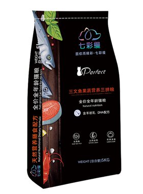 猫粮10斤5kg主粮增肥发腮七彩缦