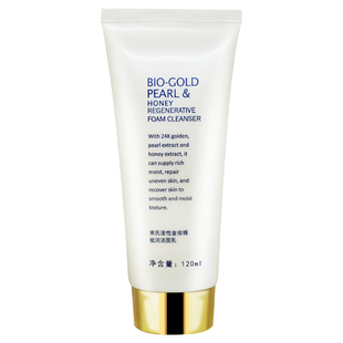 束氏蜜润金珍珠泡沫洁面泡沫