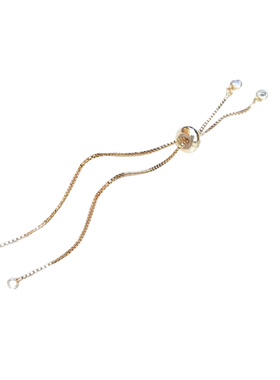 diy镀18k真金保色双环扣盒子链