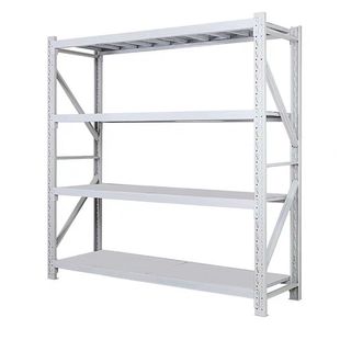 货架仓储中型快递仓库房角铁置物架重型家用多层地下室货物架组装