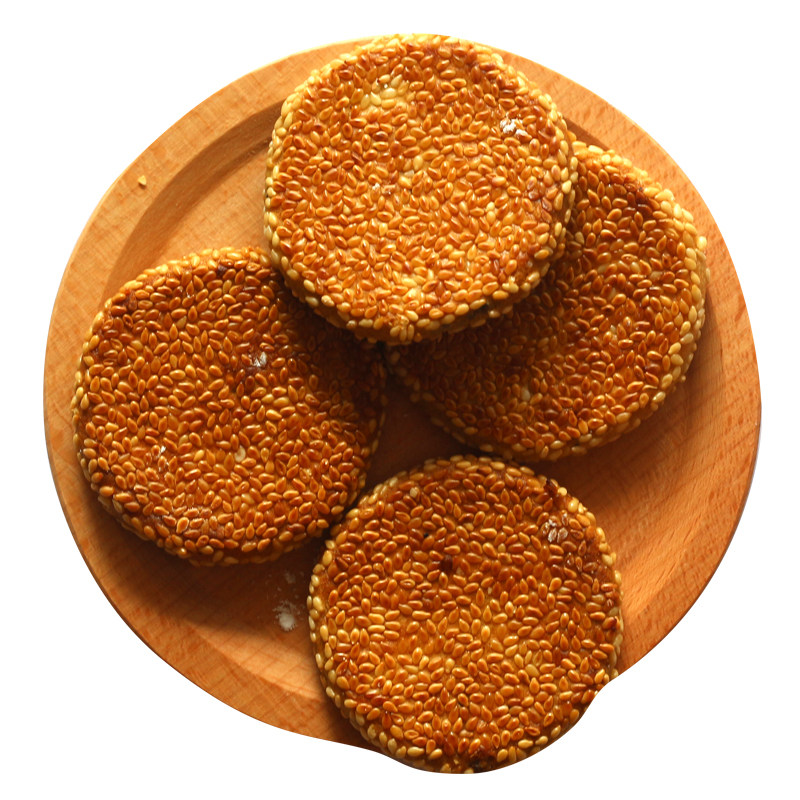 黄石益朵港饼特产早餐超薄芝麻饼老式月饼孕妇糕点零食正品5斤装