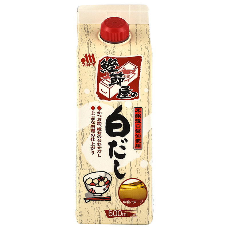 日本进口丸友鲣鱼白酱油高汤出汁