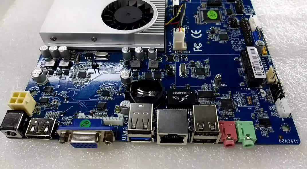 Intel J1900 Quad Core Industrial Mini Itx Motherboards Fanless