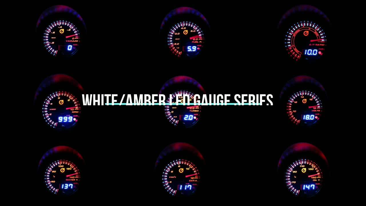 Auto Gauge Exhaust Gas Temp Needle Racing Car Aluminum Egt Thermometer