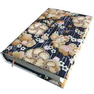 一线坊 可调节布书套布艺书皮书衣手账本封皮 布艺包书套 可定制