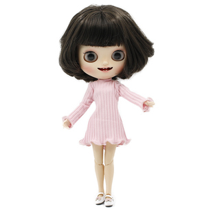 ICY DBS 小布娃娃衣服 长袖T恤 连衣裙oversize丽佳licca娃衣