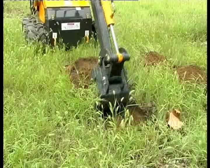 China Mini Hydraulic Soil Post Hole Trench Digger For Garden Buy