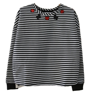 自然元素专柜正品条纹针织衫