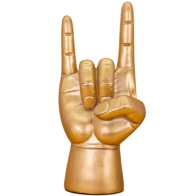 英国Luckies摇滚大手耳机架收纳支架绕线器耳麦托 创意桌面摆件