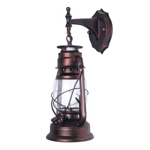 复古马灯壁灯中式仿古餐厅装饰灯具户外防水创意个性民宿氛围灯光