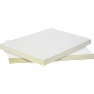 安杰优A4不干胶打印纸光面哑面空白书写100张/包玻璃卡激光喷墨打印贴纸自粘背胶A5a4不干胶标签贴纸纸可手写