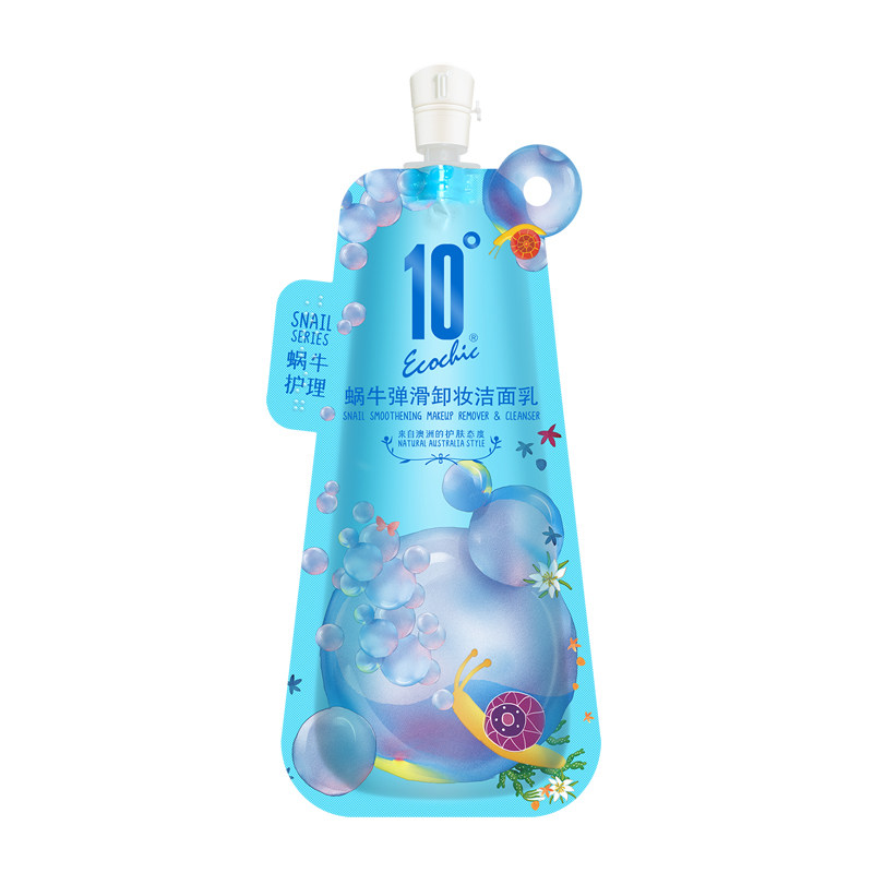 10度洗面奶女蜗牛卸妆补水
