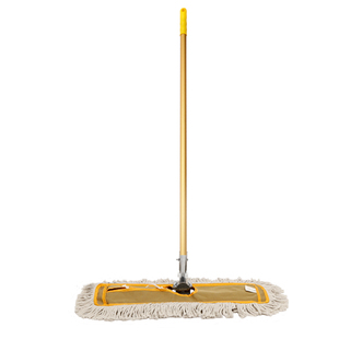 棉线大号平板长地拖把酒店工厂公司保洁排拖布40 60 90 110cm尘推