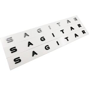 专用大众速腾车标贴后备箱改装贴带英文字母装饰贴SAGITAR字母贴