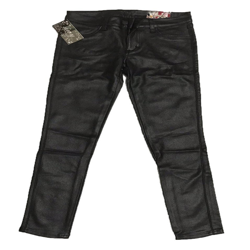 国内现货 美代正品 Siwy Denim Hannah MGL 仿皮小脚牛仔裤