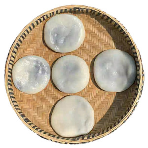 贵州特产油炸糯米糍粑手工豆沙耙包馅咸豆沙一斤六个小吃油炸粑粑