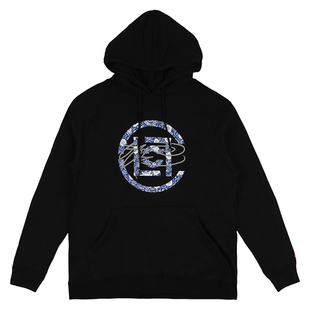 【现货】SSUR 联名 CLOT 新款 青花瓷 3M 卫衣 帽衫 加绒 情侣