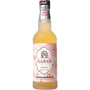 桃溪牌水蜜桃醋果味醋350ml 浓缩酿造水蜜桃果醋 水果醋包邮