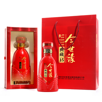 42度今世缘典藏15年500ml单瓶