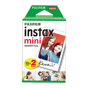 富士拍立得相纸instax mini11/7+/7c/8/9/25/7s/90/mini12/40/Link2打印机相片胶卷相机卡通胶片白边20张