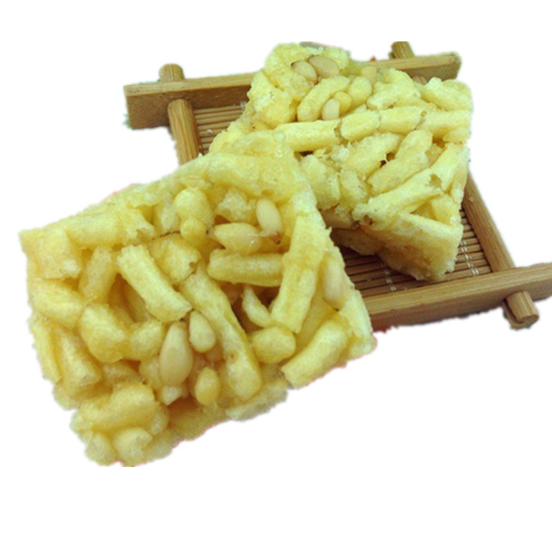 包郵上海特產(chǎn)老香齋松仁沙琪瑪糕點(diǎn)心辦公室零食傳統(tǒng)小吃